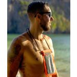 Oranžen vodotesna torbica za telefon – Zulupack® Phone Pocket – IP68 do globine 3 m