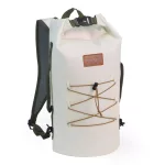 Vodotesni nahrbtnik Zulupack® Indy 20L Cordura® – IP67 bela/camel za vodne športe, pohodništvo in urbano uporabo