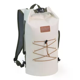   Vodotesni nahrbtnik Zulupack® Indy 20L Cordura® – IP67 bela/camel za vodne športe, pohodništvo in urbano uporabo