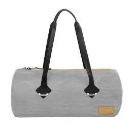 Kompaktna vodoodporna torba za šport in potovanja – Zulupack® Yoggy 16L IP65 siva/camel