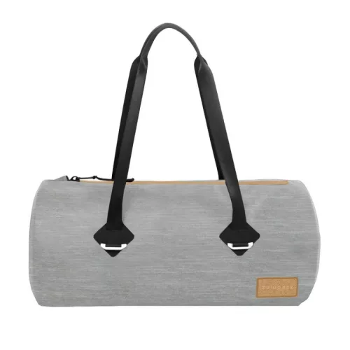 Kompaktna vodoodporna torba za šport in potovanja – Zulupack® Yoggy 16L IP65 siva/camel