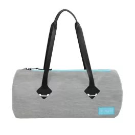 Kompaktna vodotesna torba za šport in potovanja – Zulupack® Yoggy 16L IP65 siva/modra