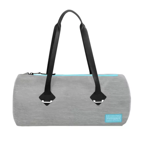 Kompaktna vodotesna torba za šport in potovanja – Zulupack® Yoggy 16L IP65 siva/modra