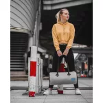 Kompaktna vodotesna torba za šport in potovanja – Zulupack® Yoggy 16L IP65 siva/modra