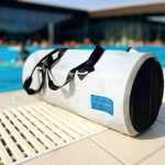 Kompaktna vodotesna torba za šport in potovanja – Zulupack® Yoggy 16L IP65 siva/modra