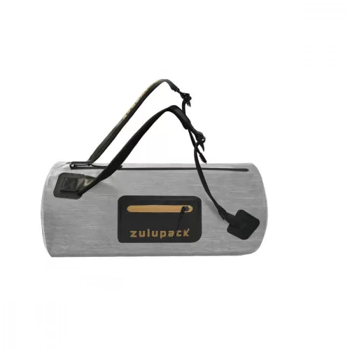 Vodoodporna torba za šport in potovanja – Zulupack® Fit 32L IP66 - siva/camel