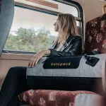 Vodoodporna torba za šport in potovanja – Zulupack® Fit 32L IP66 - siva/camel