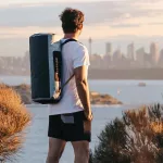 Vodoodporna torba za šport in potovanja – Zulupack® Fit 32L IP66 - siva/camel