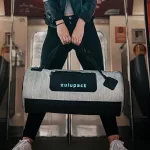 Vodoodporna torba za šport in potovanja – Zulupack® Fit 32L siva/modra