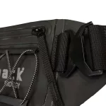 Vodotesna torbica za pas 0,5 L – IP67 – črna, za pohodništvo, plažo, kolo – Zulupack® Froggy