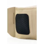 Siva vodotesna torbica za pas 0,5 L – IP67, kompaktna in trpežna, za plažo, pohodništvo in kolesarjenje – Zulupack® Froggy