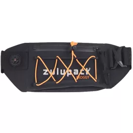   Vodoodporna torbica za pas Zulupack® Froggy Cordura® Black – IP67 – kompaktna, premium torbica za aktiven življenjski slog