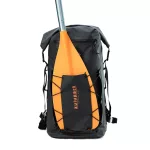 Vodotesni nahrbtnik 25L – IP67, trpežen, ergonomičen, za pohodništvo, izlete in vodne športe, črn – Zulupack® Triton