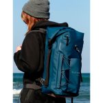 Vodotesni nahrbtnik Zulupack® Triton 25L moder – IP67, vzdržljiv in ergonomski za pohodništvo in vodne športe
