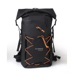 Vodotesni nahrbtnik Zulupack® Triton 25L Cordura® – IP67, črn – za pohodništvo in vodne športe