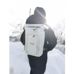 Vodotesni nahrbtnik Zulupack® Triton 25L Cordura® – IP67, bel – za pohodništvo in vodne športe