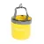 Zložljivo vedro za kampiranje, čoln in outdoor Zulupack® Bosco 15L– rumeno