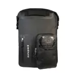 Črn vodotesni nahrbtnik za večdnevne pohode in vodne športe – Zulupack® Nomad 35L IP67