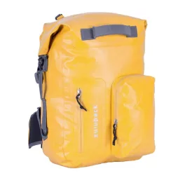 Rumeni vodotesni nahrbtnik za večdnevne pohode in vodne športe – Zulupack® Nomad 35L IP67