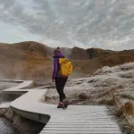 Rumeni vodotesni nahrbtnik za večdnevne pohode in vodne športe – Zulupack® Nomad 35L IP67