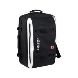   Vodoodporna potovalna torba Zulupack® Antipode 45L Cordura® IP63 – črna/bela – elegantna in praktična za vsako potovanje
