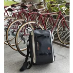 Vodoodporna potovalna torba Zulupack® Antipode 45L Cordura® IP63 – črna/bela – elegantna in praktična za vsako potovanje