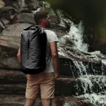 Vodootporni ruksak za SUP, kajak i brod – Zulupack® Tube 45L IP67 - crni