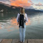 Črn vodotesni nahrbtnik 18L – IP67, trpežen za mesto in naravo – Zulupack® Mojo