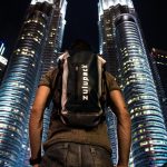 Črn vodotesni nahrbtnik 18L – IP67, trpežen za mesto in naravo – Zulupack® Mojo